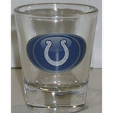 NFL Indianapolis Colts Logo in Oval Standard 2 oz Shot Glass by Hunter