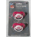 NFL Chicago Bears Pink Pacifiers Set of 2 w/ Solid Shield on Card
