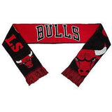 NBA 2015 Reversible Split Logo Scarf Chicago Bulls 64" x 7" by FOCO