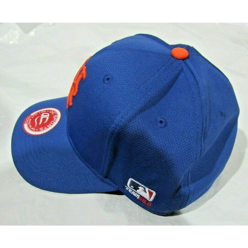 MLB Youth New York Mets Raised Replica Mesh Baseball Cap Hat 350