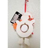 NCAA Tennessee Volunteer Clay Dough Snowman Christmas Ornament by Team Sports America