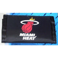 NBA Miami Heat Tri-fold Nylon Wallet with Printed Logo