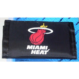 NBA Miami Heat Tri-fold Nylon Wallet with Printed Logo