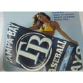 MLB Tampa Bay Rays Vertical Logo Beach Towel 30"x60" WinCraft