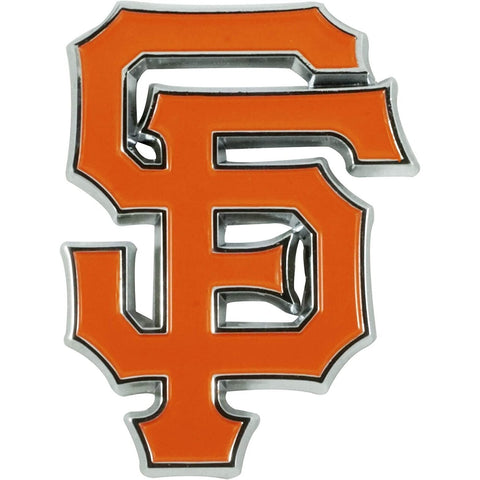 MLB San Francisco Giants Color Team 3-D Chrome Heavy Metal Emblem by Fanmats