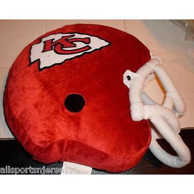 NFL Plush Helmet Shaped Pillow Kansas City Chiefs By Northwest