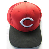 MLB Adult Cincinnati Reds Road Raised Replica Mesh Baseball Cap Hat 350