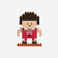 NBA Chicago Bulls Team Player Shaped BRXLZ 3-D Puzzle