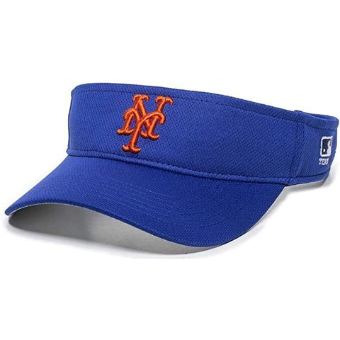 MLB New York Mets Raised Replica Mesh Baseball Visor 185 Adult