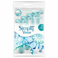 Simply Venus 2 Blades Razor 4 razors/package by Gillette