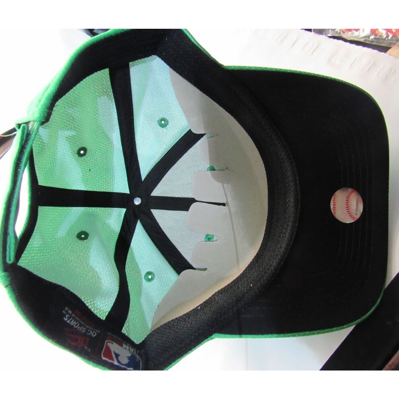MLB Adult Oakland A's Legacy Raised Replica Mesh Baseball Cap Hat 350