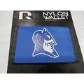NCAA Duke Blue Devils Tri-fold Nylon Wallet with Printed Logo