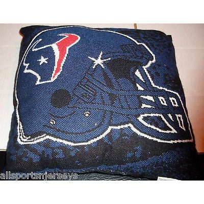 NFL NWT 20x20 JACQUARD PILLOW - HOUSTON TEXANS - NO NAME