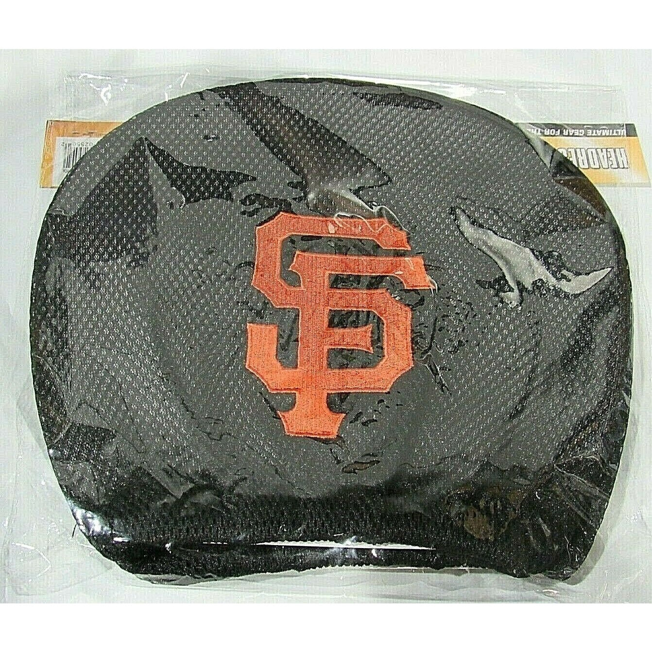 MLB San Francisco Giants Embroidered Logo Headrest Covers Set of 2 by Fanmats
