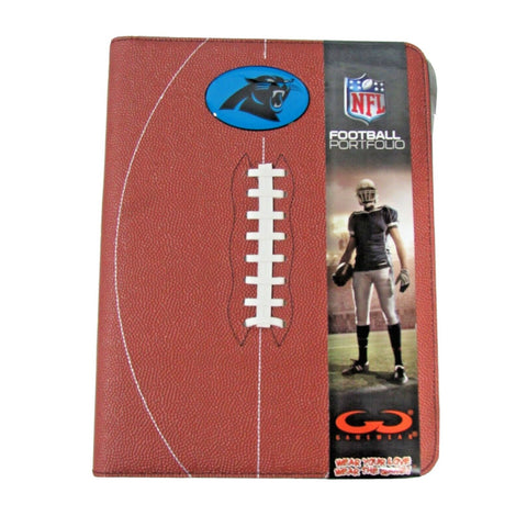 NFL Carolina Panthers Football Portfolio Notebook Football Grain 9.5" by  13"
