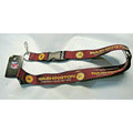 NFL Washington Football Maroon Lanyard Detachable Keyring 23"X3/4" Aminco