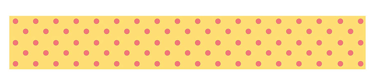 Siconi Collection Sticky Strip Polka Dot 1" wide 59" long by SiliconeZone Group