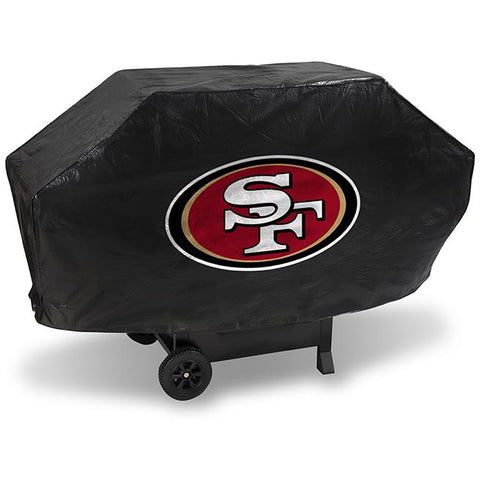 NFL San Francisco 49ers 68 Inch Deluxe Vinyl Padded Grill Cover by Rico Industries