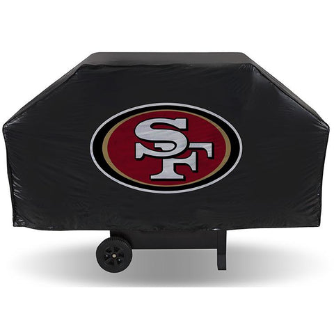 NFL San Francisco 49ers 68 Inch Vinyl Economy Gas / Charcoal Grill Cover