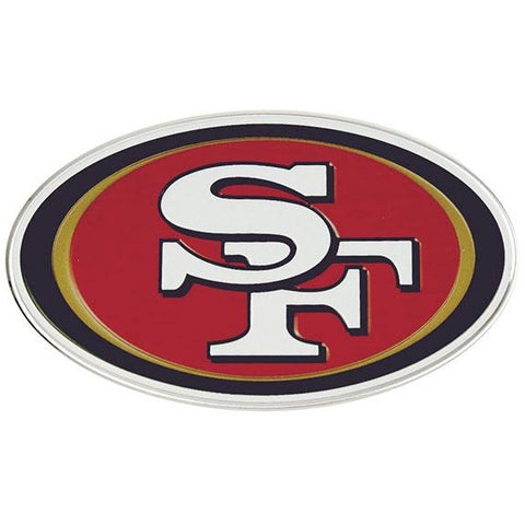 NFL San Francisco 49ers 3-D Color Logo Auto Emblem By Team ProMark