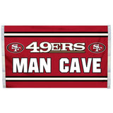 NFL 3' x 5' Team Man Cave Flag San Francisco 49ers