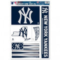 MLB New York Yankees Bat Flag 11" x 17" Ultra Decals/Multi-Use Decals 5ct Sheet WinCraft