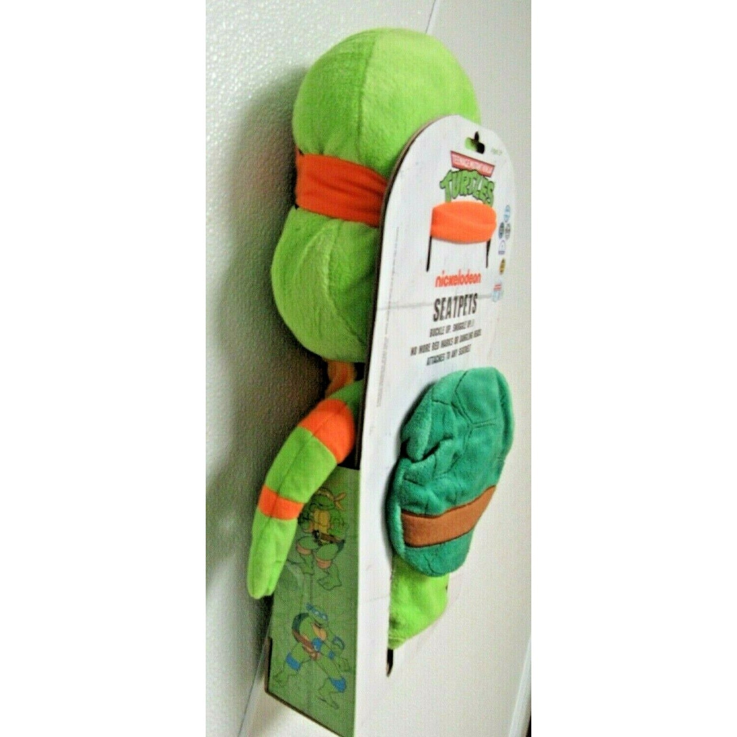 Orange Teenage Mutant Ninja Turtles TMNT Michelangelo Seatpets
