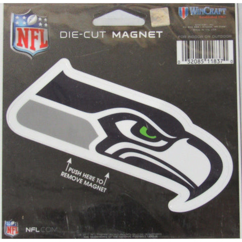 NFL Seattle Seahawks Logo 4 inch Auto Magnet by WinCraft