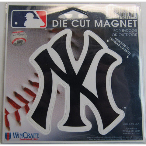 MLB New York Yankees Logo 4 inch Auto Magnet by WinCraft