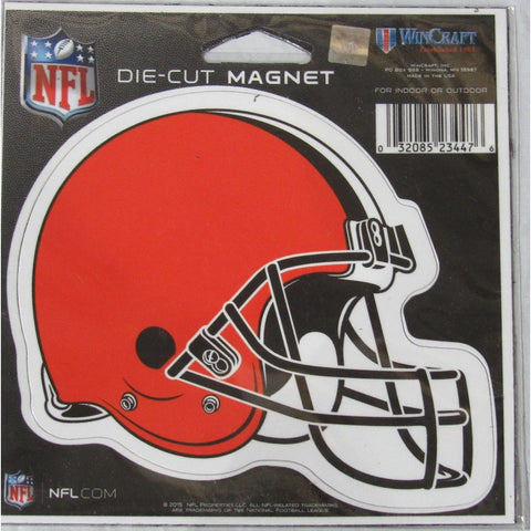 NFL Cleveland Browns Helmet 4 inch Auto Magnet by WinCraft
