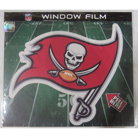 NFL Tampa Bay Buccaneers Die-Cut Window Film Approx. 12" by Fremont Die