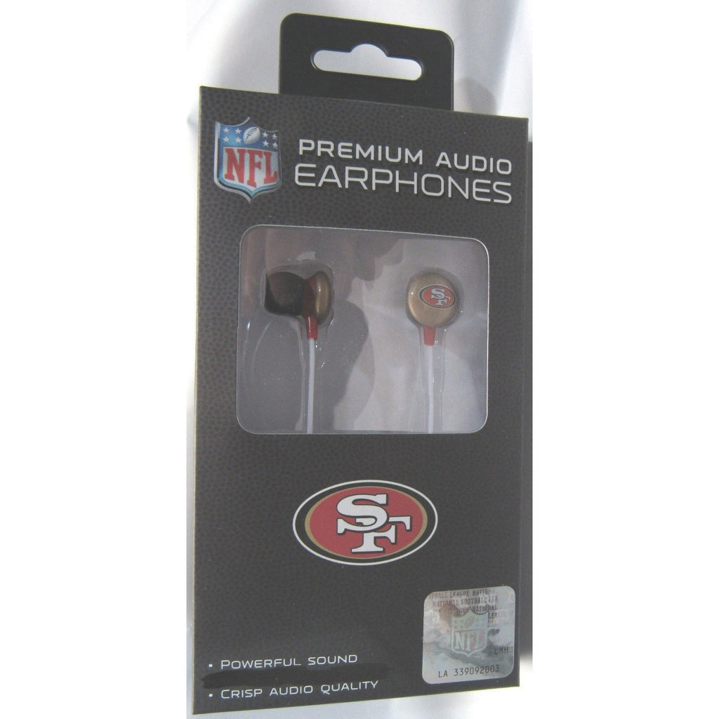 NFL iHip Team Logo Earphones San Francisco 49ers