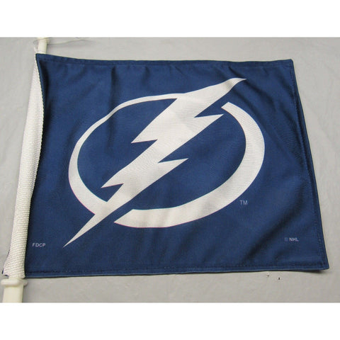 NHL Tampa Bay Lightning Car Flag : : Sports, Fitness