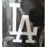 MLB Los Angeles Dodgers Headrest Cover Embroidered All White Logo Set of 2 by Team ProMark