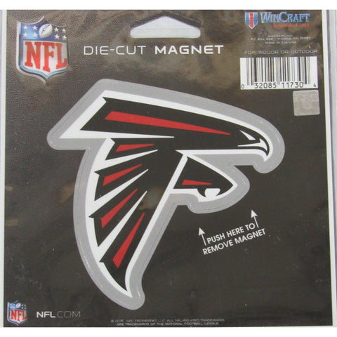 NFL Atlanta Falcons Logo 4 inch Auto Magnet by WinCraft