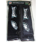 NFL Philadelphia Eagles Velour Seat Belt Pads 2 Pack by Fremont Die
