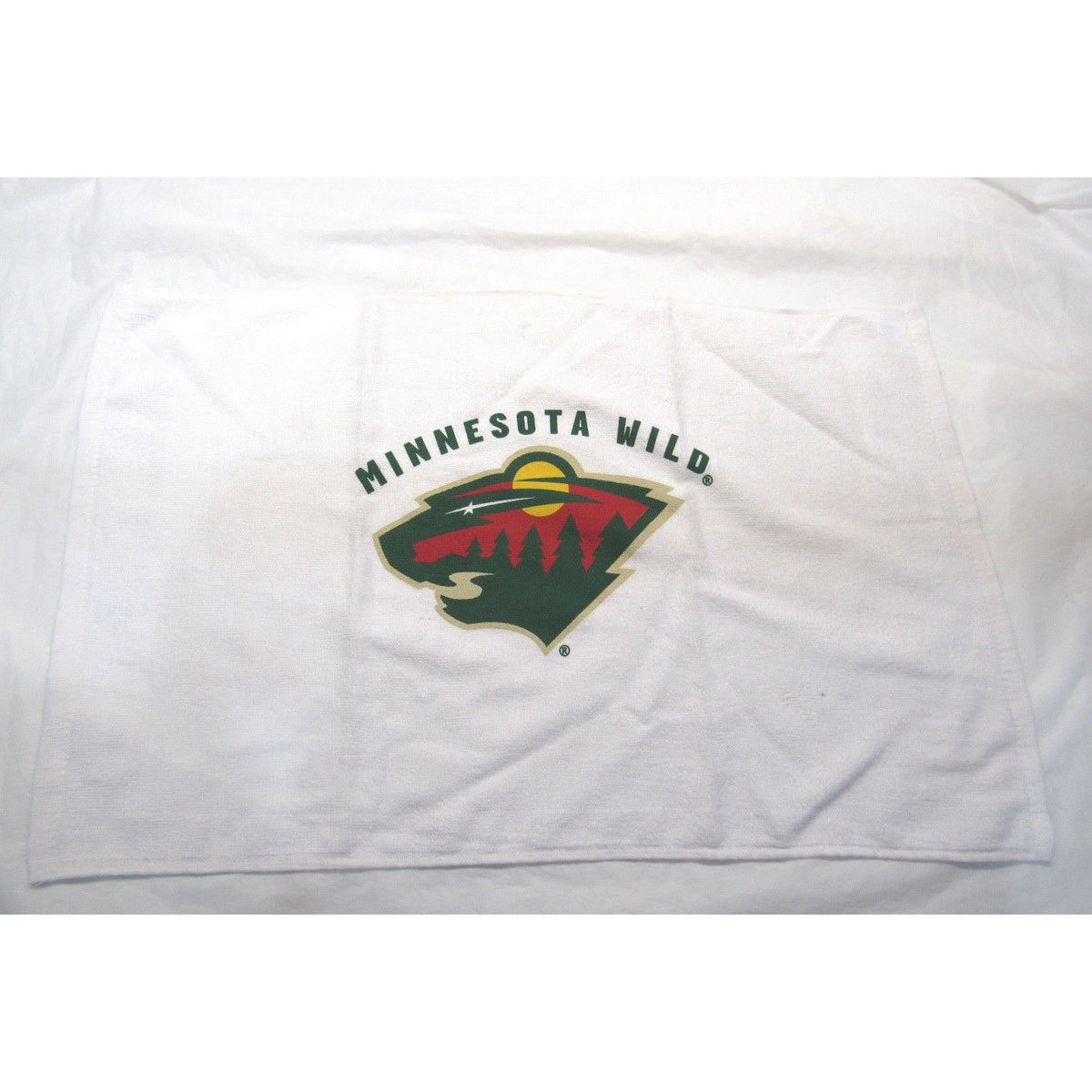 NHL Minnesota Wild Sports Fan Towel White 15" by 25" by WinCraft