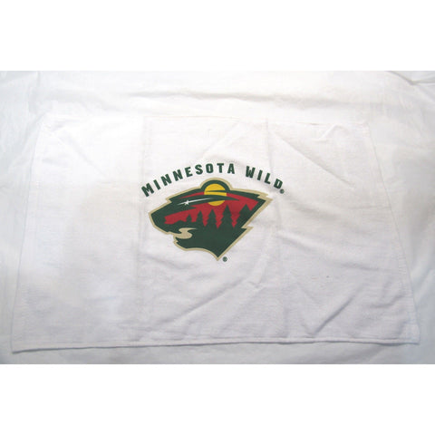 NHL Minnesota Wild Sports Fan Towel White 15" by 25" by WinCraft
