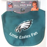 NFL Philadelphia Eagles Green LITTLE FAN All Pro INFANT BIB by WinCraft