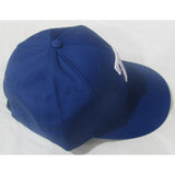 MLB Texas Rangers Adult Cap Flat Brim Raised Replica Cotton Twill Hat Blue