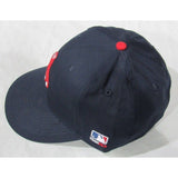 MLB Boston Red Sox Adult Cap Flat Brim Raised Replica Cotton Twill Hat