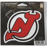 NHL New Jersey Devils Current Logo 4 inch Auto Magnet by WinCraft