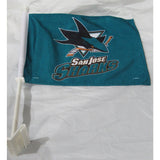 NHL San Jose Sharks Logo Window Car Flag RICO or Fremont Die