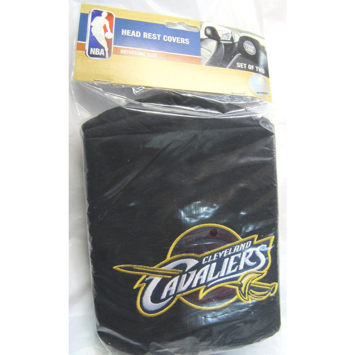 NBA Cleveland Cavaliers Headrest Cover Embroidered Logo Set of 2 by Team ProMark