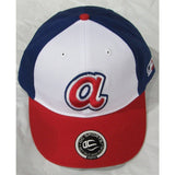 MLB Atlanta Braves Adult Cap Cooperstown Raised Replica Cotton Twill Hat