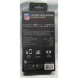 NFL iHip Team Logo Earphones with Microphone Caroline Panthers