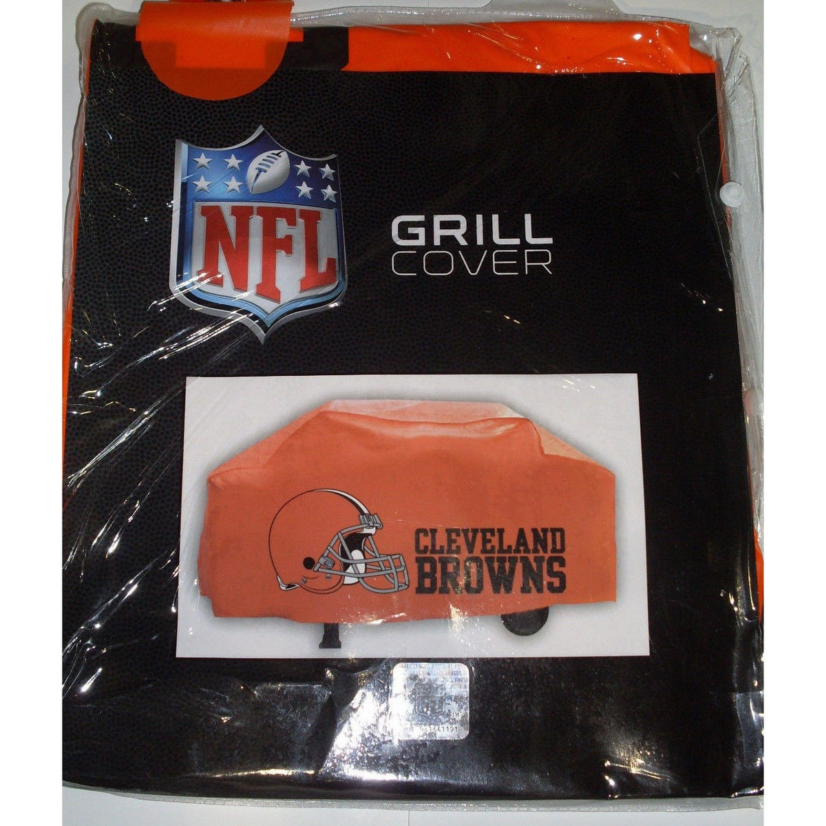 NFL Cleveland Browns 68 Inch Orange Vinyl Economy Gas / Charcoal Grill Cover