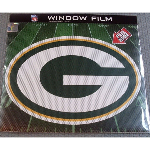 NFL Green Bay Packers Die-Cut Window Film Approx. 12" by Fremont Die