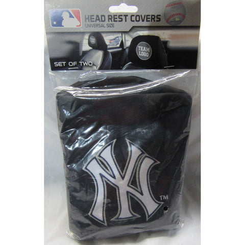 MLB New York Yankees  Headrest Cover Embroidered Logo Set of 2 by Team ProMark