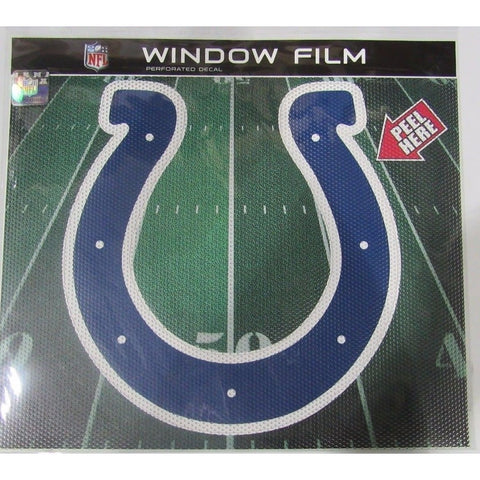 NFL Indianapolis Colts Die-Cut Window Film Approx. 12" by Fremont Die